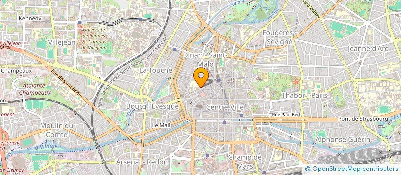 localisation de l'entreprise LOGITEK à RENNES