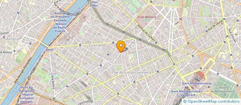 localisation de l'entreprise LOGITEL CROIX NIVERT  PARIS