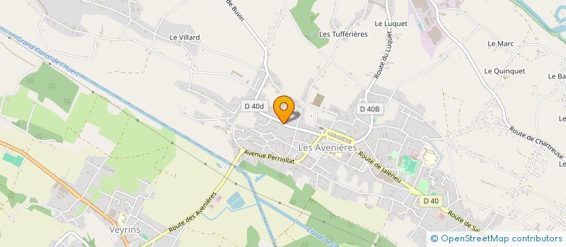 localisation de l'entreprise LOGITEX  LES AVENIERES VEYRINS-THUELLIN