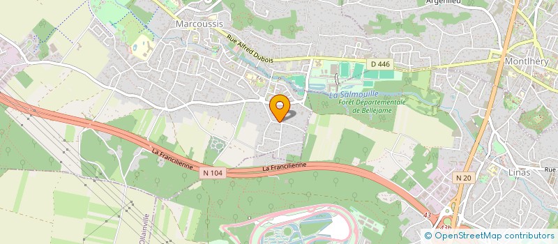 localisation de l'entreprise LOGITHERMI à MARCOUSSIS