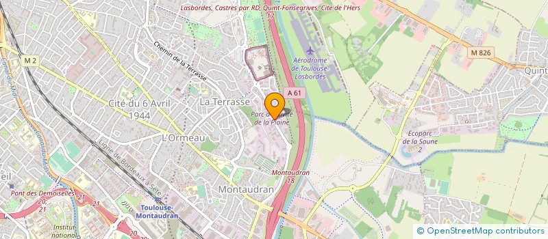 localisation de l'entreprise LOGITIA à TOULOUSE
