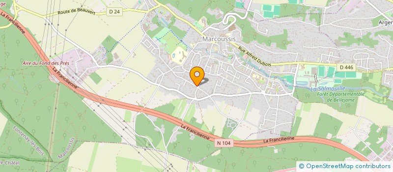 localisation de l'entreprise LOGITOP à MARCOUSSIS