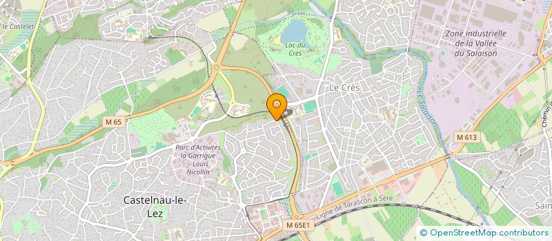 localisation de l'entreprise LOGITRADE MANAGEMENT à CASTELNAU-LE-LEZ