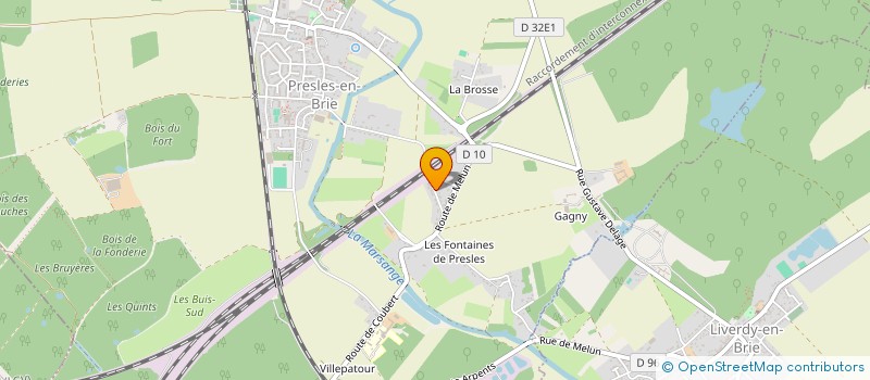 localisation de l'entreprise LOGITREX  PRESLES-EN-BRIE