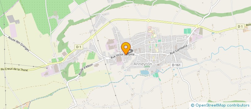 localisation de l'entreprise LOGITROC SARL  ANNEYRON