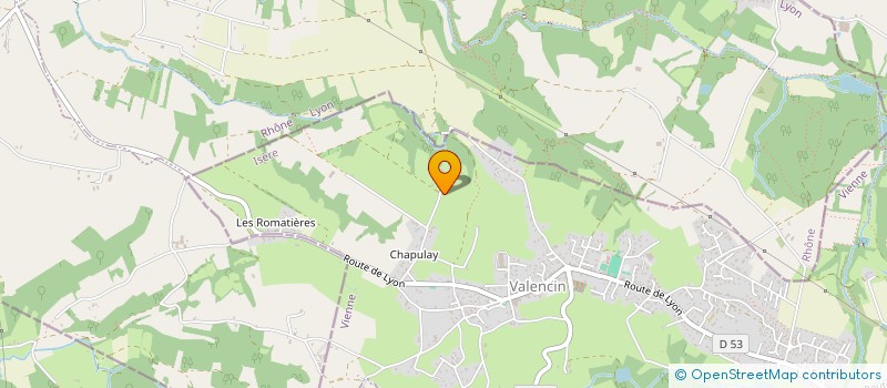 localisation de l'entreprise LOGIVAL à HEYRIEUX