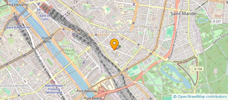 localisation de l'entreprise LOGIVITAE à PARIS