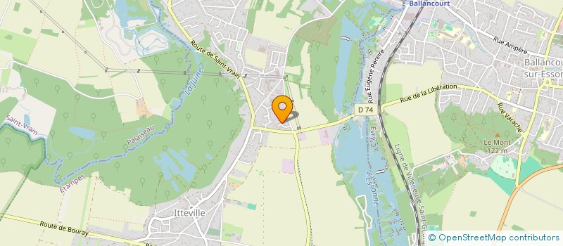 localisation de l'entreprise LOGLISCI STEPHANE ELECTRICITE  ITTEVILLE