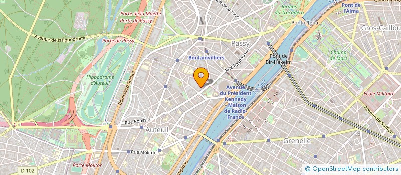 localisation de l'entreprise LOGNES AVIATION MAINTENANCE  PARIS