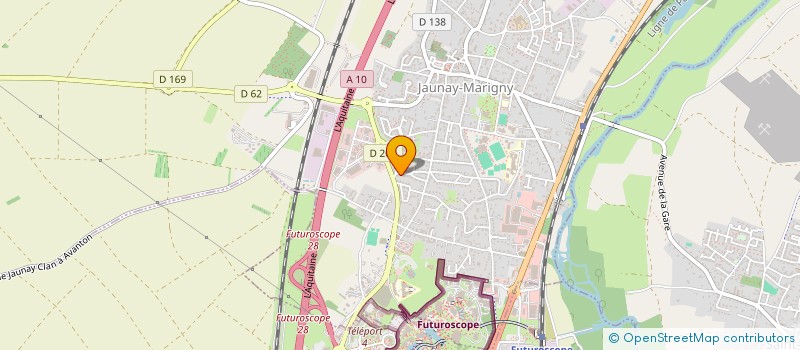 localisation de l'entreprise LOGO 21  JAUNAY-MARIGNY