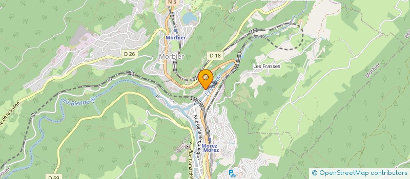 localisation de l'entreprise LOGO  HAUTS DE BIENNE