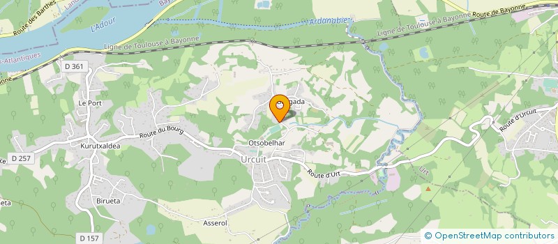 localisation de l'entreprise LOGO  URCUIT