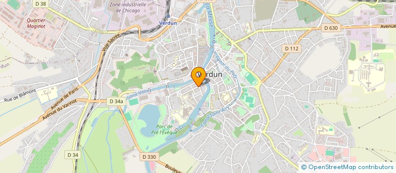 localisation de l'entreprise LOGO à VERDUN