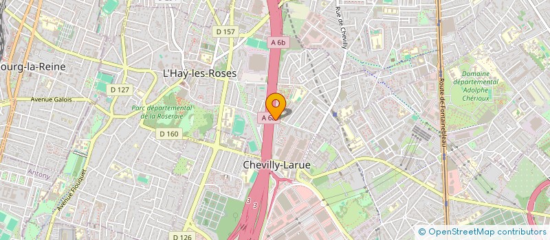 localisation de l'entreprise LOGO ADHESIFS à L'HAY-LES-ROSES