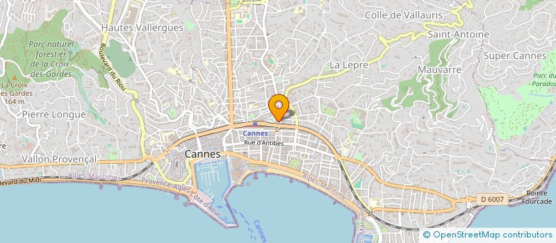localisation de l'entreprise LOGO CONCEPT à CANNES
