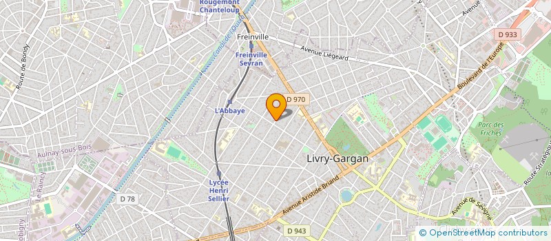 localisation de l'entreprise LOGO RESTAURATION  LIVRY-GARGAN