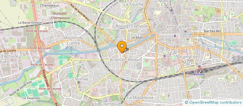 localisation de l'entreprise LOGODENNEW TWO  RENNES