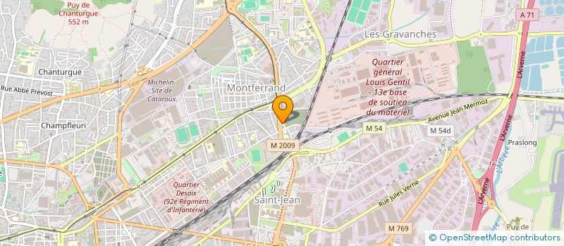 localisation de l'entreprise LOGOLEXIE BOUTIQUE  CLERMONT-FERRAND