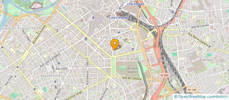 localisation de l'entreprise LOGOLOGY à LILLE