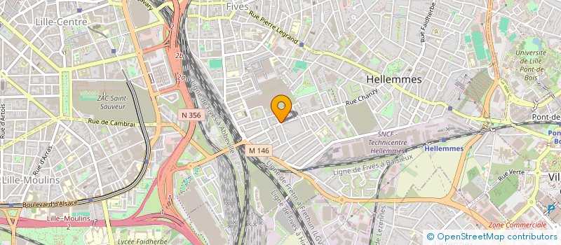 localisation de l'entreprise LOGON à LILLE