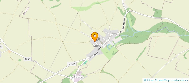 localisation de l'entreprise LOGOPS  MONTIERS