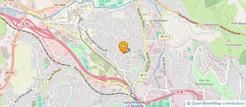 localisation de l'entreprise LOGORRHEE  SAINT-PRIEST-EN-JAREZ