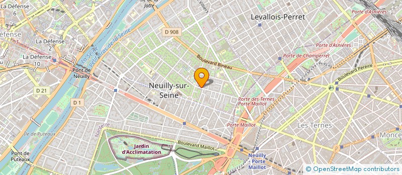 localisation de l'entreprise LOGOS à NEUILLY-SUR-SEINE