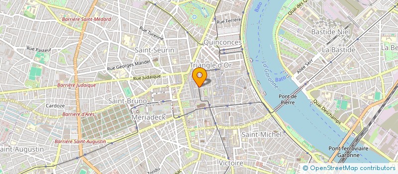localisation de l'entreprise LOGOS à BORDEAUX