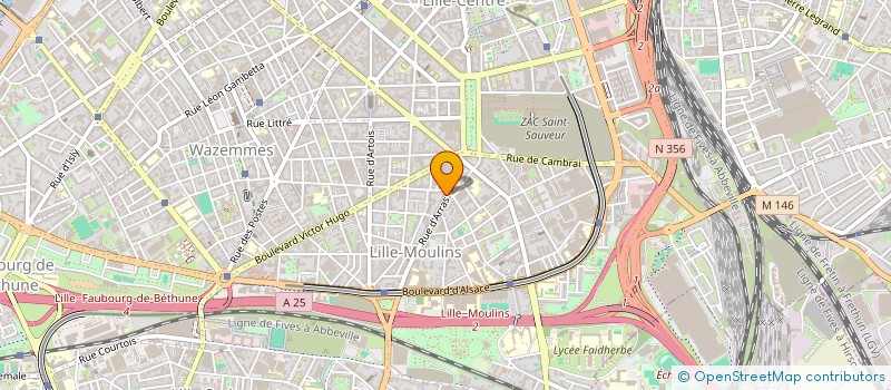 localisation de l'entreprise LOGOSPHERE SARL à LILLE