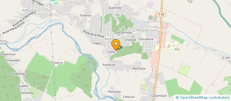 localisation de l'entreprise LOGOSTART à SERRA DI FIUMORBO