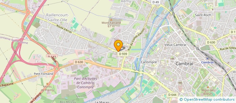 localisation de l'entreprise LOGS  DOIGNIES