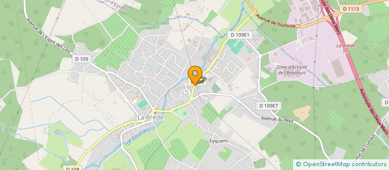 localisation de l'entreprise LOGSO  LA BREDE