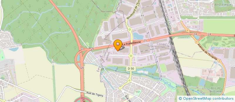 localisation de l'entreprise LOGSYS  LIEUSAINT