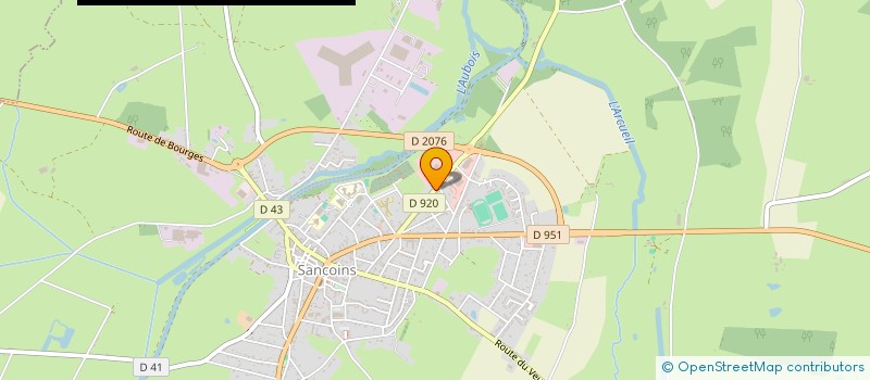 localisation de l'entreprise LOGUI  SANCOINS