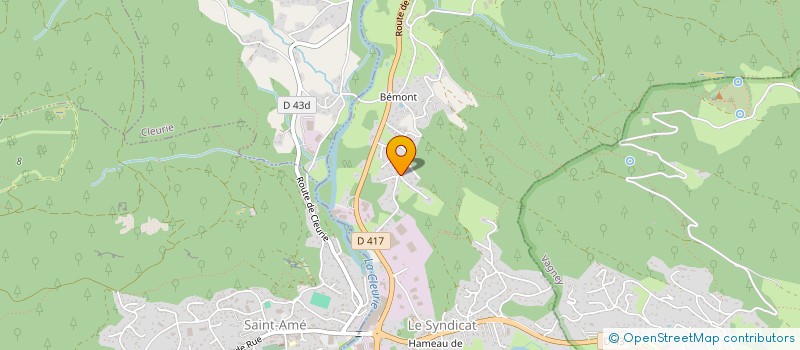 localisation de l'entreprise LOGUSTINE  LE SYNDICAT