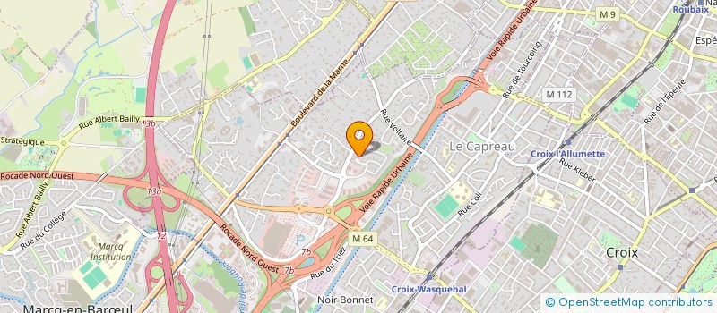 localisation de l'entreprise LOGYNA  WASQUEHAL