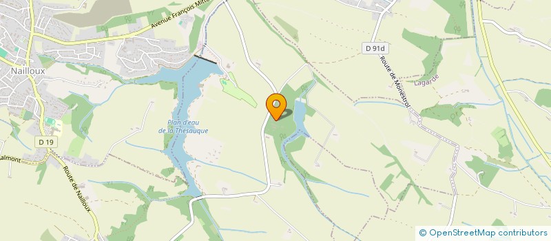 localisation de l'entreprise LOGZINE  MONTGEARD