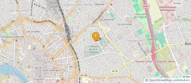 localisation de l'entreprise LOH PROD à TOULOUSE