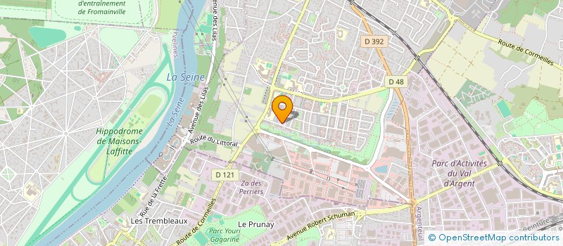 localisation de l'entreprise LOHA  CORMEILLES-EN-PARISIS