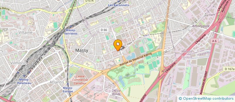 localisation de l'entreprise LOHANDA à MASSY