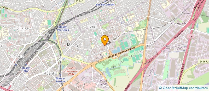 localisation de l'entreprise LOHATODE EVENTS à MASSY