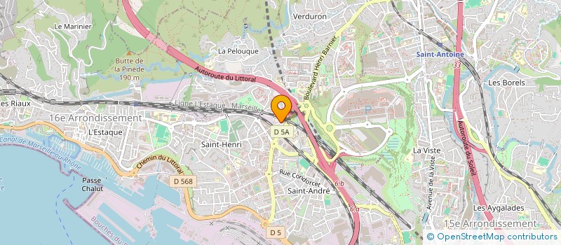 localisation de l'entreprise LOHDR à MARSEILLE