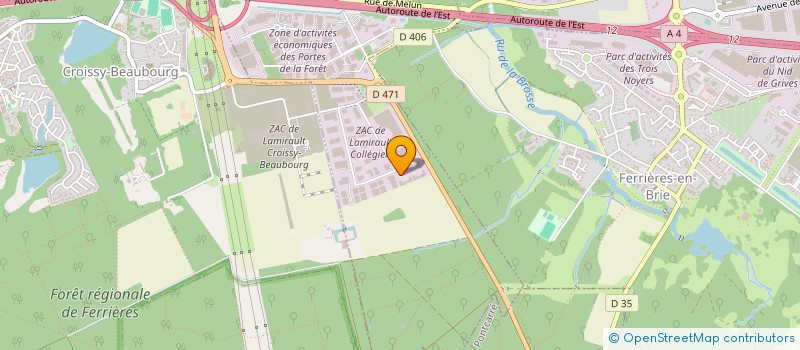 localisation de l'entreprise LOHE FINANCES à COLLEGIEN