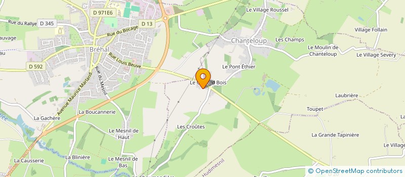 localisation de l'entreprise LOHE NATURE à CHANTELOUP