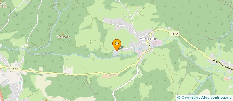 localisation de l'entreprise LOHERE  HURBACHE