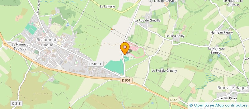 localisation de l'entreprise LOHIER à LA HAGUE