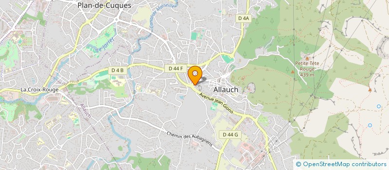 localisation de l'entreprise LOHIS  ALLAUCH