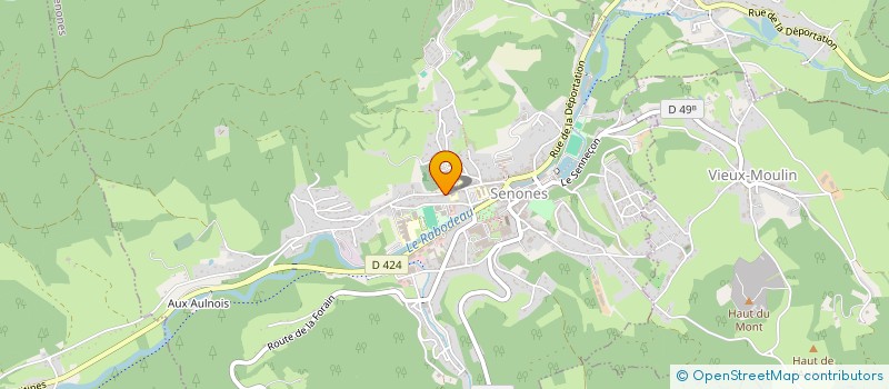 localisation de l'entreprise LOHNER BATIMENT  SENONES