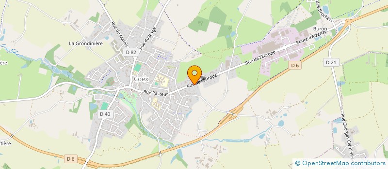 localisation de l'entreprise LOHOGBO DJORO  COEX