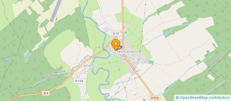 localisation de l'entreprise LOHR ET FILS à XERMAMENIL